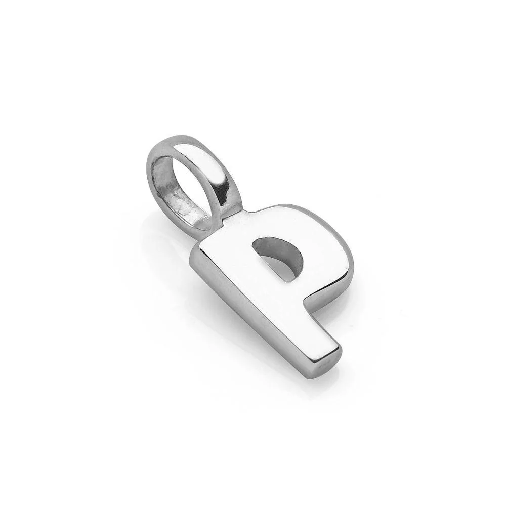 Silver Initial ID Pendant - Image 20